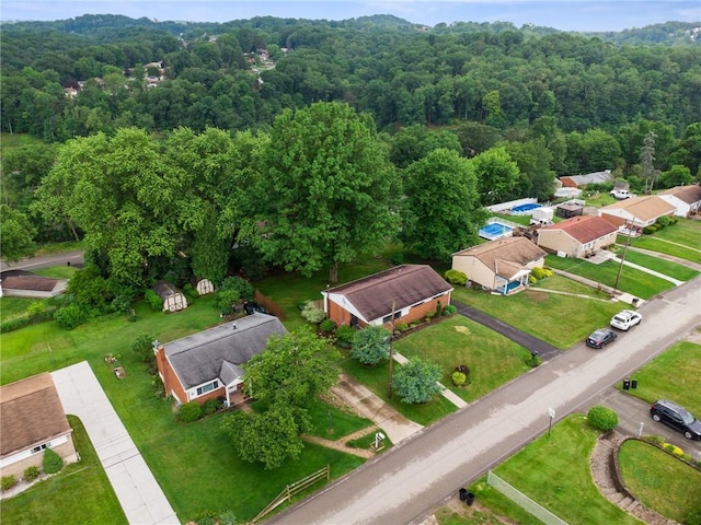 4047 Crestwood Dr, West Deer, PA 15044 - bird's eye view of a forest