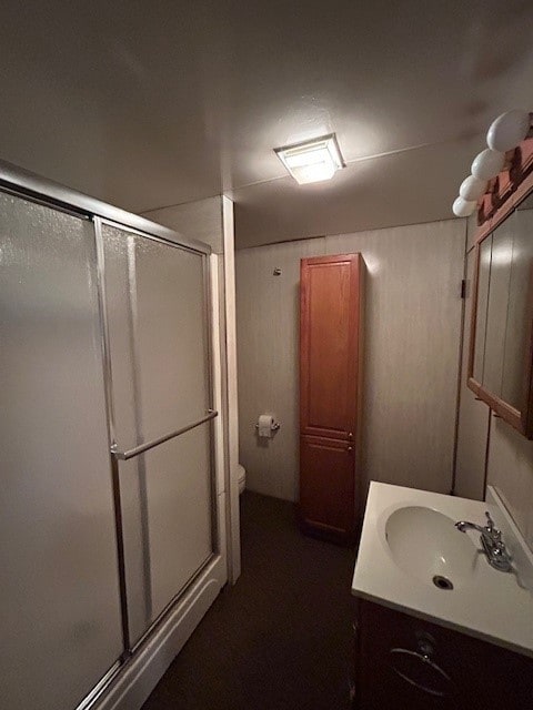 300 6th Ave, New Eagle, PA 15067 - bathroom featuring a stall shower and vanity