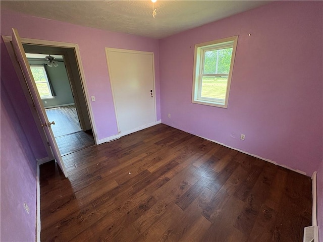 114 Cardinal Rd, Canoe/Banks Twps, PA 15742 - unfurnished bedroom featuring dark wood-style flooring and baseboards