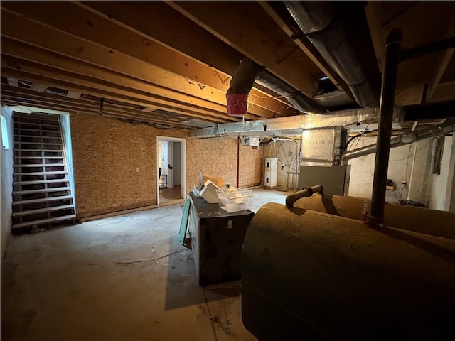 114 Cardinal Rd, Canoe/Banks Twps, PA 15742 - unfinished below grade area with water heater