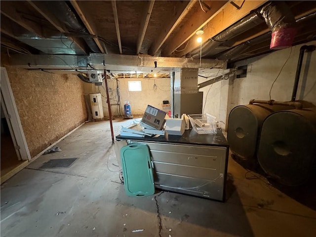 114 Cardinal Rd, Canoe/Banks Twps, PA 15742 - below grade area featuring water heater and oil tank