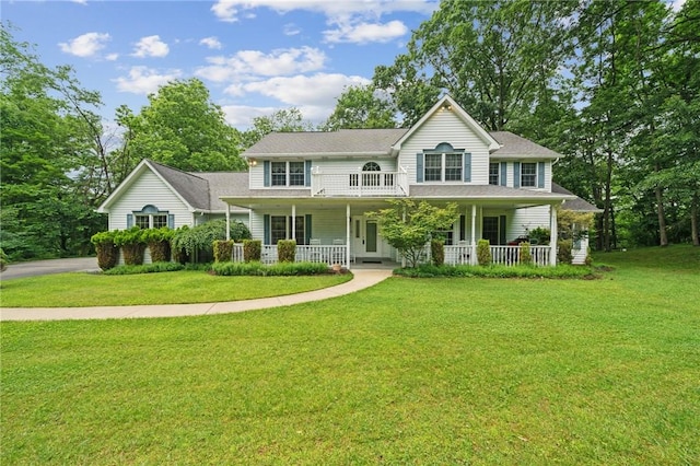 4751 Millstream Ct, Murrysville, PA 15668 - colonial home with covered porch and a front lawn