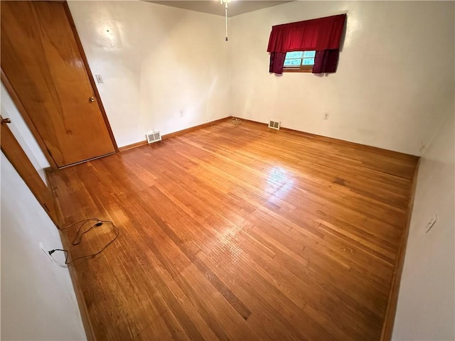371 Leech Rd, Sugar Grove Twp, PA 16125 - empty room featuring hardwood / wood-style floors and baseboards