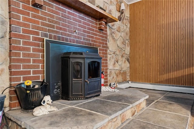 119 Taylor Rd, Quemahoning Twp, PA 15541 - detailed view of a wood stove