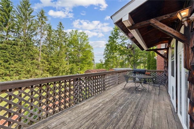 119 Taylor Rd, Quemahoning Twp, PA 15541 - deck with outdoor dining area