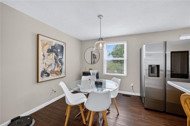 1304 Greenhill Road Ext, Shaler, PA 15209 - dining space with dark wood-style floors and baseboards
