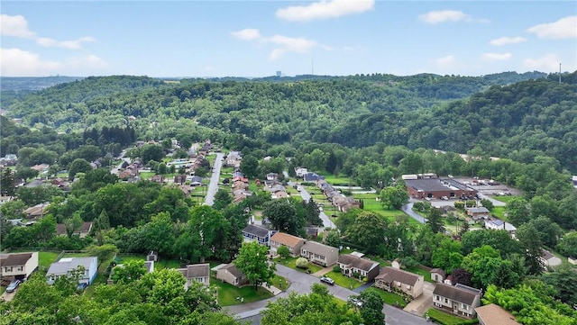 1304 Greenhill Road Ext, Shaler, PA 15209 - aerial perspective of suburban area with a forest