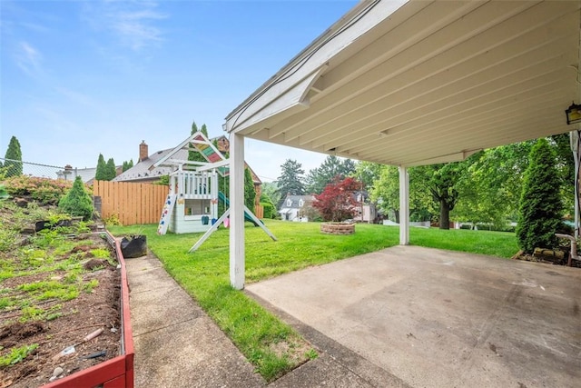 929 Edward Dr, Baldwin Boro, PA 15227 - view of patio with a playground