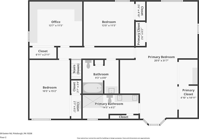 38 Easton Rd, Fox Chapel, PA 15238 - view of home floor plan