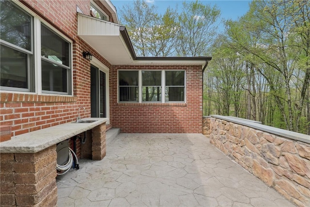 38 Easton Rd, Fox Chapel, PA 15238 - view of patio / terrace with a sink