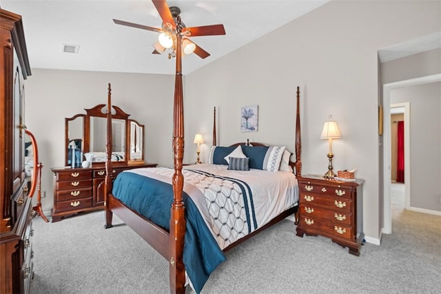 81406 Lost Valley Dr, Adams Twp, PA 16046 - carpeted bedroom featuring baseboards and ceiling fan