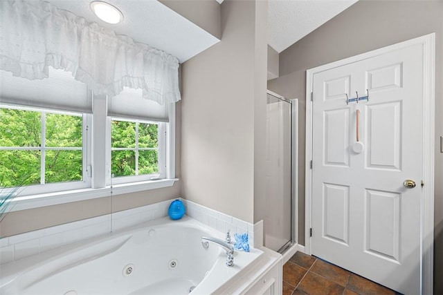81406 Lost Valley Dr, Adams Twp, PA 16046 - full bath with a stall shower and a whirlpool tub