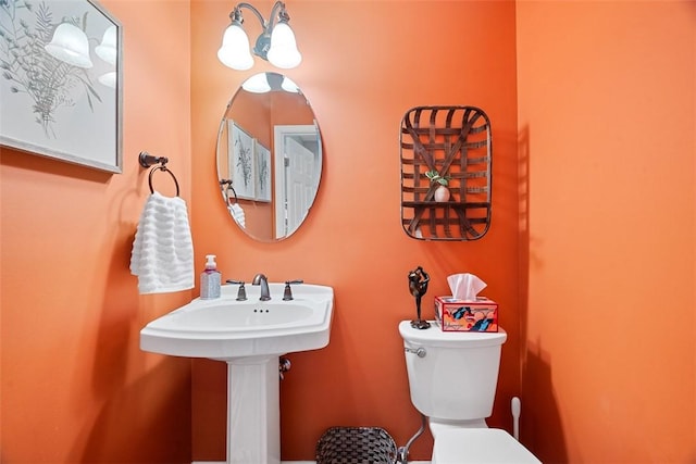 81406 Lost Valley Dr, Adams Twp, PA 16046 - bathroom with toilet and a sink