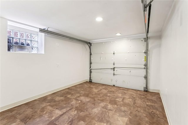 1027 Goldenrod St, Homestead, PA 15120 - garage with recessed lighting and baseboards