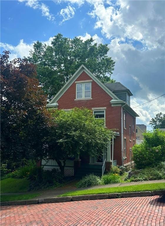 566 4th St, City Of But Ne, PA 16001 - view of front of property with brick siding