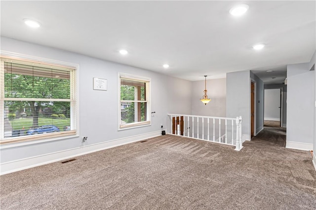 747 Thornwick Dr, Upper St Clair, PA 15243 - spare room featuring carpet and recessed lighting