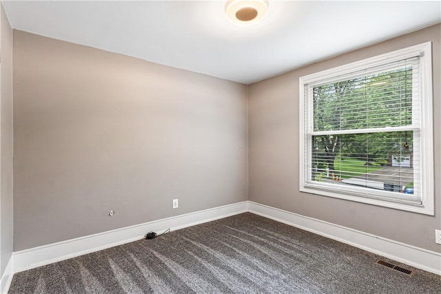 747 Thornwick Dr, Upper St Clair, PA 15243 - spare room featuring dark carpet and baseboards