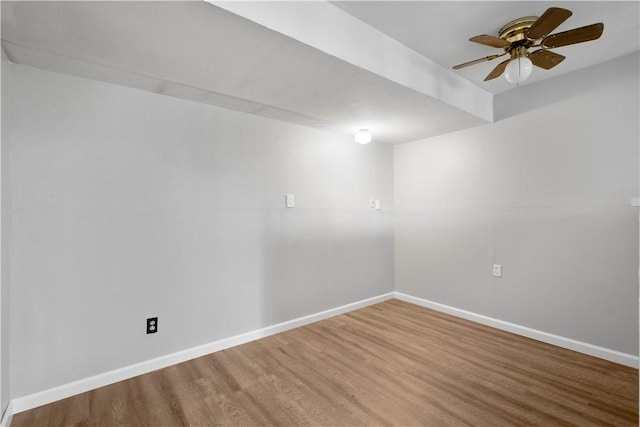 10 Fieldcrest Dr, Robinson Twp Wsh, PA 15057 - spare room featuring wood finished floors and a ceiling fan
