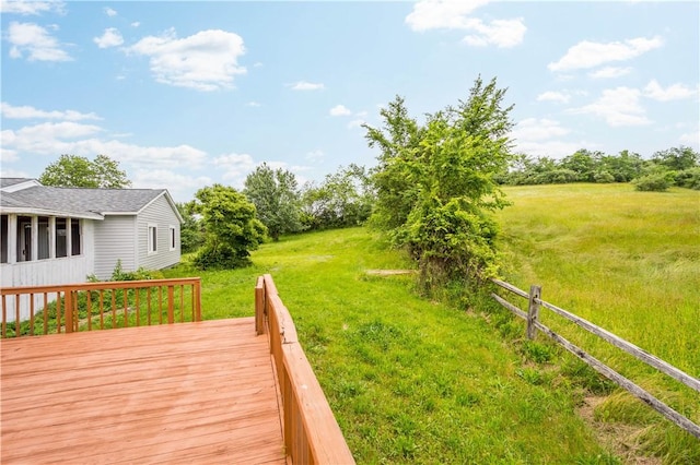 10 Fieldcrest Dr, Robinson Twp Wsh, PA 15057 - deck featuring a yard