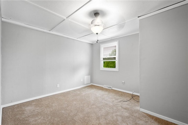 10 Fieldcrest Dr, Robinson Twp Wsh, PA 15057 - unfurnished room with carpet and ceiling fan
