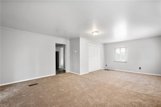 10 Fieldcrest Dr, Robinson Twp Wsh, PA 15057 - spare room with ornamental molding and carpet floors