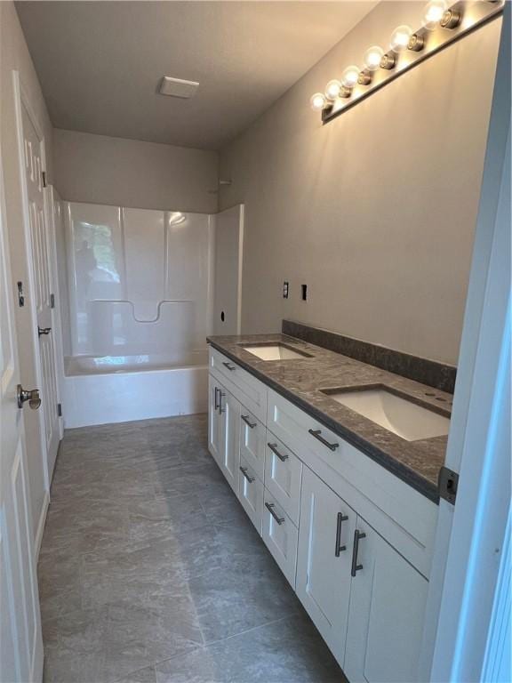 149 Shady River Blvd Unit 40B, Economy, PA 15005 - bathroom with double vanity and bathtub / shower combination