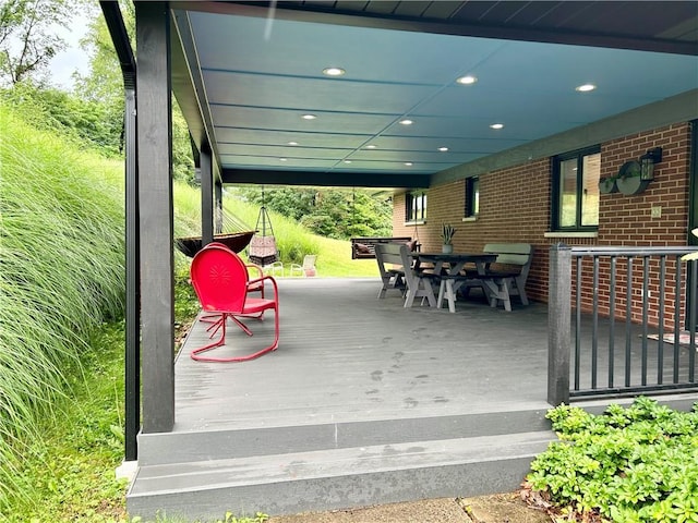 622 Fuhrman Ln, Buffalo Twp But, PA 16229 - deck with outdoor dining area