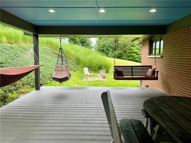 622 Fuhrman Ln, Buffalo Twp But, PA 16229 - view of wooden deck