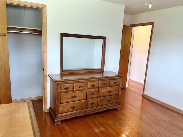 622 Fuhrman Ln, Buffalo Twp But, PA 16229 - bedroom featuring wood finished floors and a closet