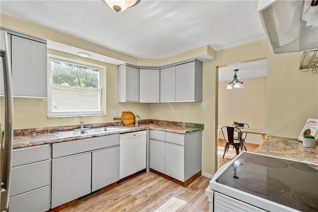 1492 Prospect Rd, Baldwin Boro, PA 15227 - kitchen featuring white appliances and light wood finished floors