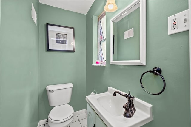 1492 Prospect Rd, Baldwin Boro, PA 15227 - half bathroom with tile patterned flooring and vanity