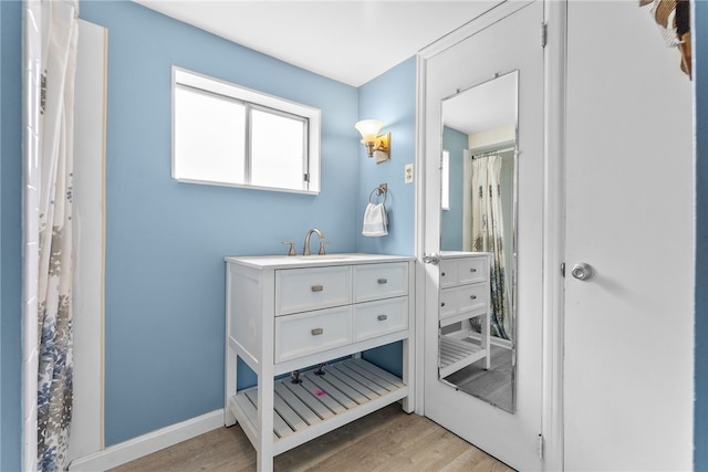 1406 Blossom Hill Rd, Castle Shannon, PA 15234 - full bath with wood finished floors and vanity