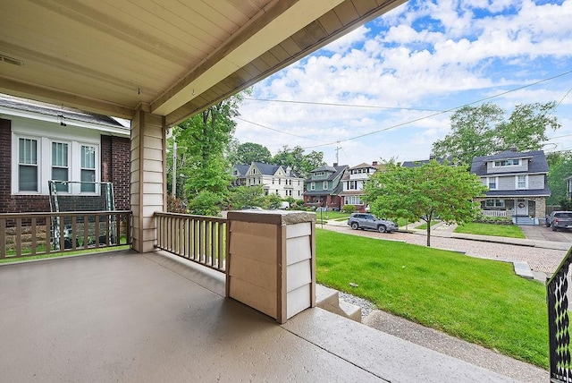 206 Lincoln Ave, Edgewood, PA 15218 - view of patio with a residential view