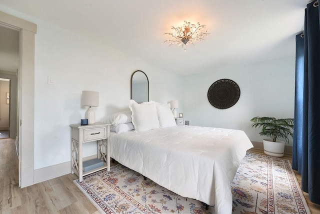 206 Lincoln Ave, Edgewood, PA 15218 - bedroom featuring light wood-style floors and baseboards