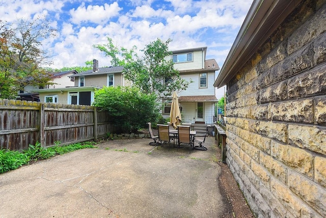 206 Lincoln Ave, Edgewood, PA 15218 - view of patio with outdoor dining space