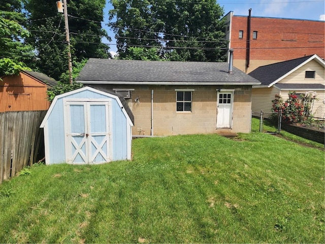 1025 Union Ave, Brackenridge, PA 15014 - view of shed featuring a fenced backyard