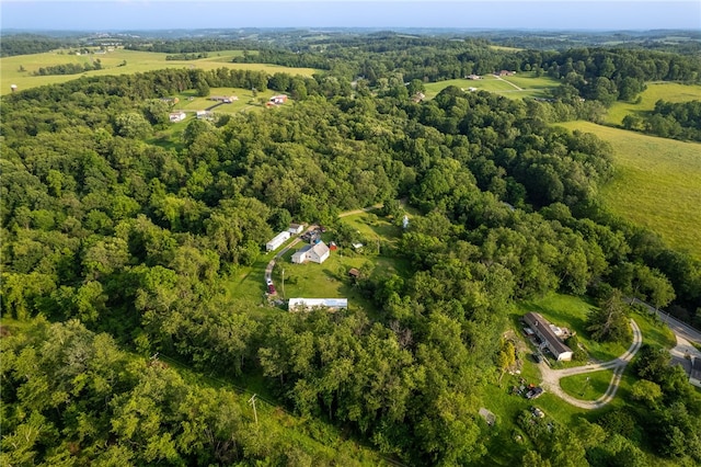 15 Overbrook Ln, Cecil, PA 15057 - aerial view of property's location featuring a heavily wooded area