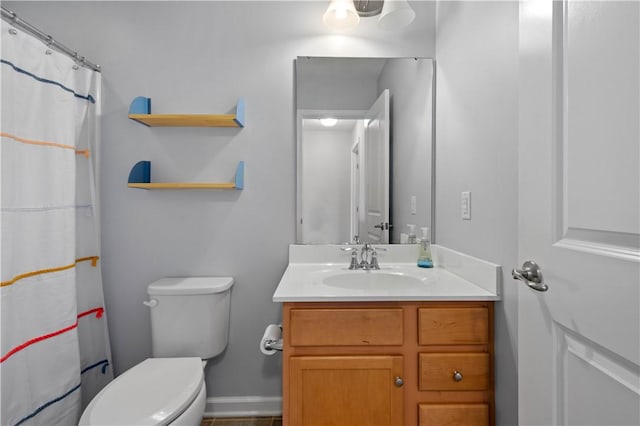 265 Sunrise Dr, Collier Twp, PA 15106 - bathroom with vanity and toilet
