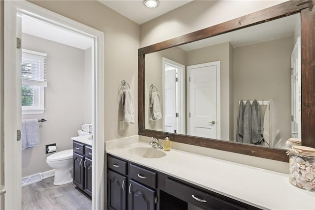 108 Ascot Ct, Lancaster Twp, PA 16037 - bathroom featuring vanity and wood finished floors