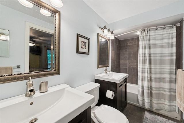 150 Buckwheat Dr, Pine Twp Nal, PA 15044 - bathroom with shower / bath combo with shower curtain and vanity