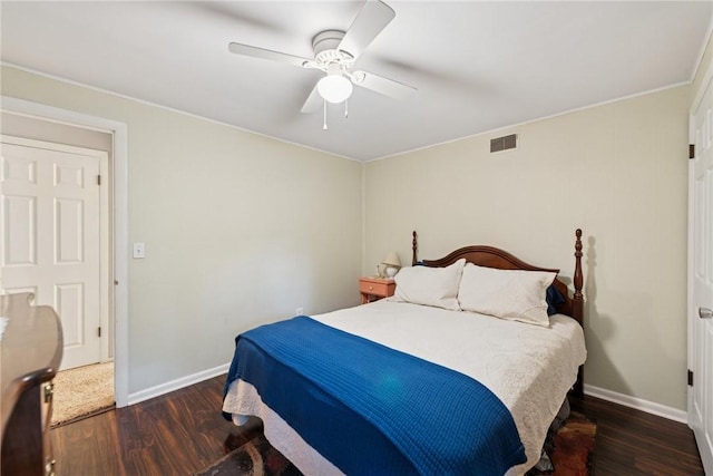 150 Buckwheat Dr, Pine Twp Nal, PA 15044 - bedroom featuring wood finished floors, crown molding, and ceiling fan