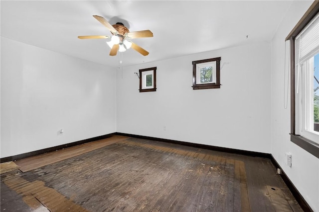 226 Herndon, Elliott, PA 15220 - spare room with wood-type flooring and plenty of natural light