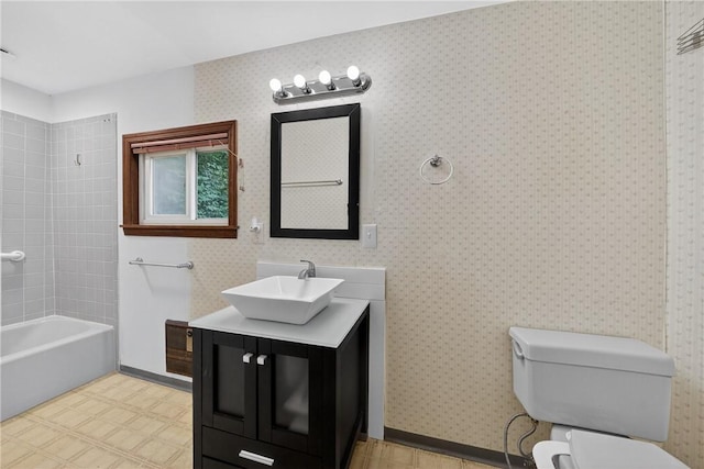 226 Herndon, Elliott, PA 15220 - bathroom with vanity and shower / bath combination