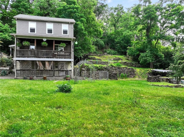 226 Herndon, Elliott, PA 15220 - back of house featuring a lawn and a deck