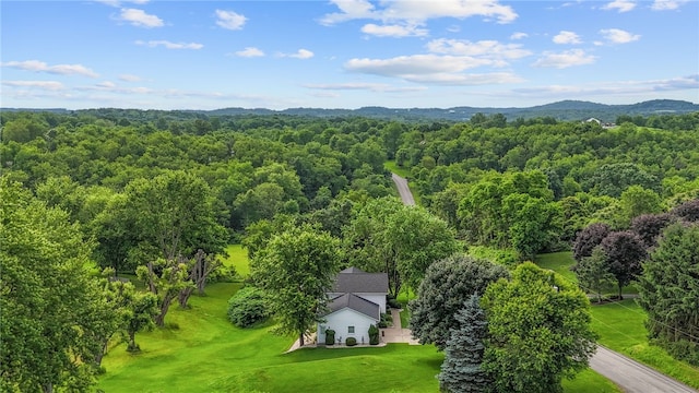 321 Dairy Farm Rd, Allegheny Twp Wml, PA 15068 - aerial view of property and surrounding area featuring a heavily wooded area