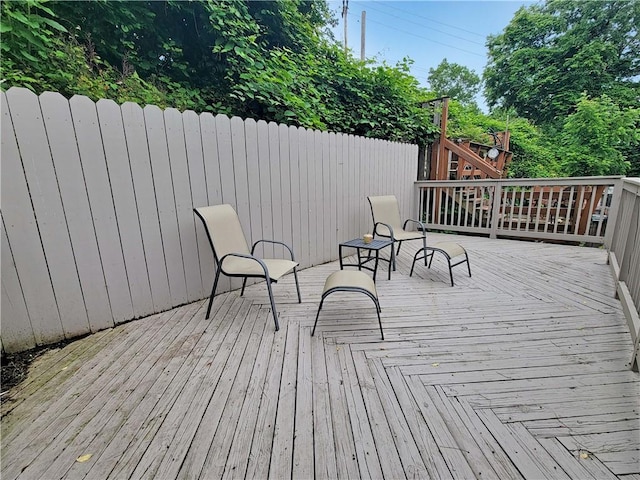 611 Broadhead Ave, Crafton, PA 15205 - view of wooden deck