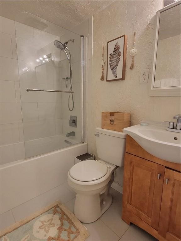 611 Broadhead Ave, Crafton, PA 15205 - full bath with vanity, shower / bath combination, and tile patterned flooring