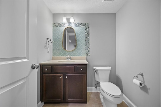 503 Tuscarora Rd, Marshall, PA 16046 - bathroom with vanity, a textured ceiling, and tile patterned floors