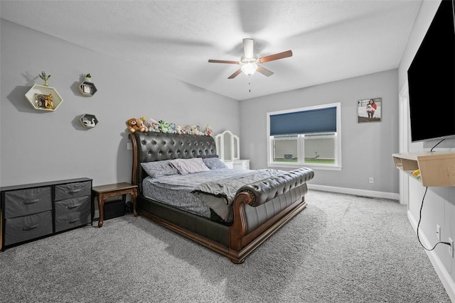 503 Tuscarora Rd, Marshall, PA 16046 - carpeted bedroom with baseboards and a ceiling fan