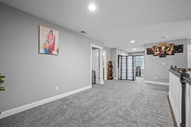 503 Tuscarora Rd, Marshall, PA 16046 - unfurnished living room with carpet and recessed lighting